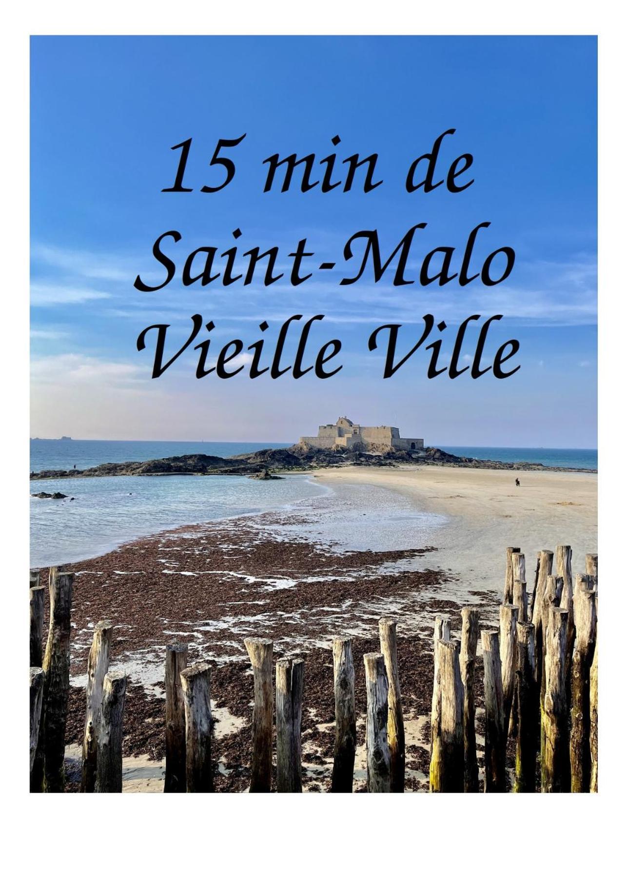 Les Cles Du Vallion, T2 Confort, Bord De Plage Et Paysages Saint-Jouan-des-Guerets Luaran gambar